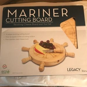 Nautical Theme Lazy SUSAN Cheese Board